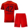 Oficiální Fotbalový Dres FC Bayern Mnichov Jamal Musiala 42 Domácí 2024-25 pro Děti